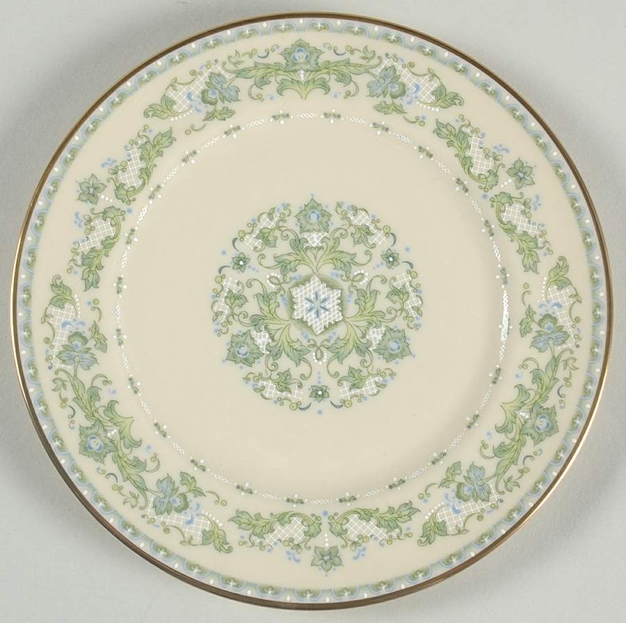 French Scroll Bread & Butter Plate by Alvin-1