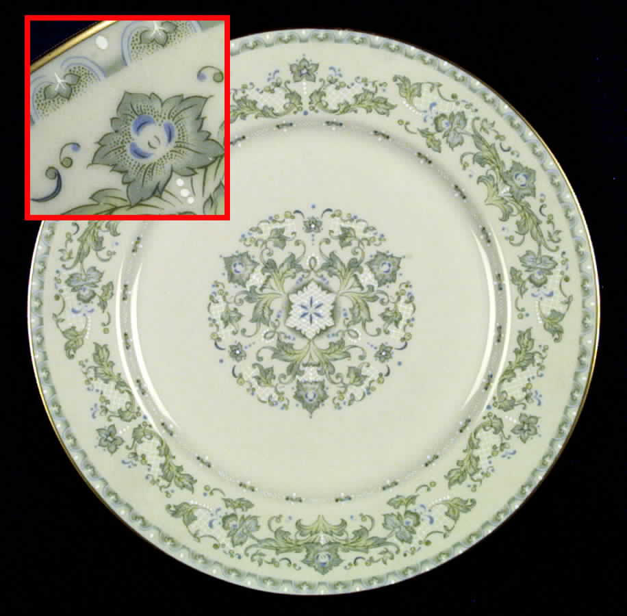 French Scroll Dinner Plate by Alvin-1