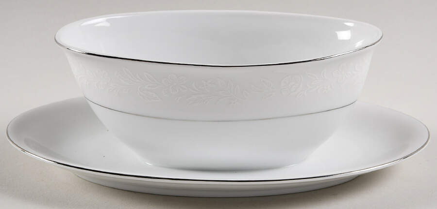 Chalet Gravy Boat with Attached Underplate by American Enterprises-1