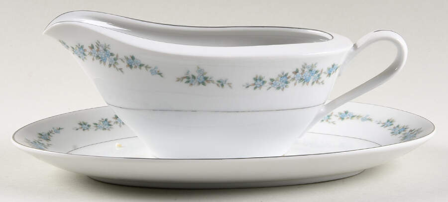 June Gravy Boat & Underplate by American Enterprises-1
