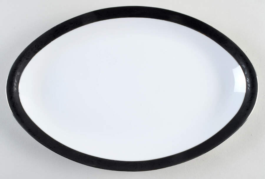 Sonata 14" Oval Serving Platter by American Enterprises-1