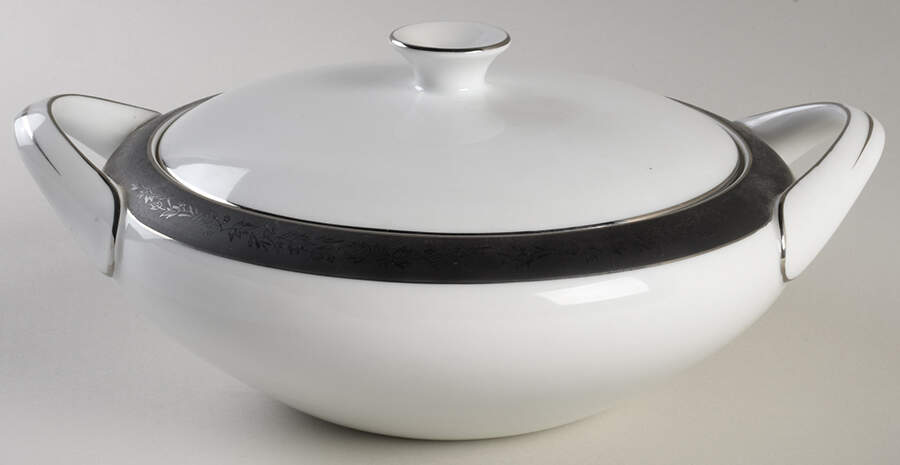 Sonata Round Covered Vegetable by American Enterprises-1
