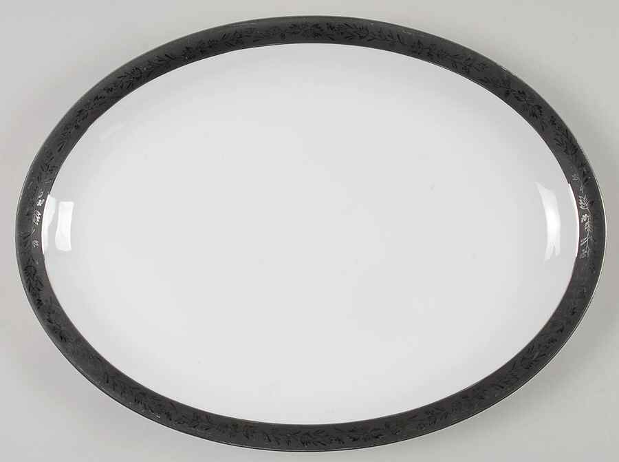Sonata 14" Oval Serving Platter by American Enterprises-1