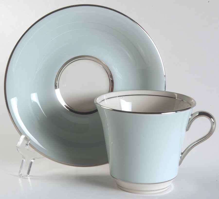 Celestial Flat Cup & Saucer Set by American Manor-1