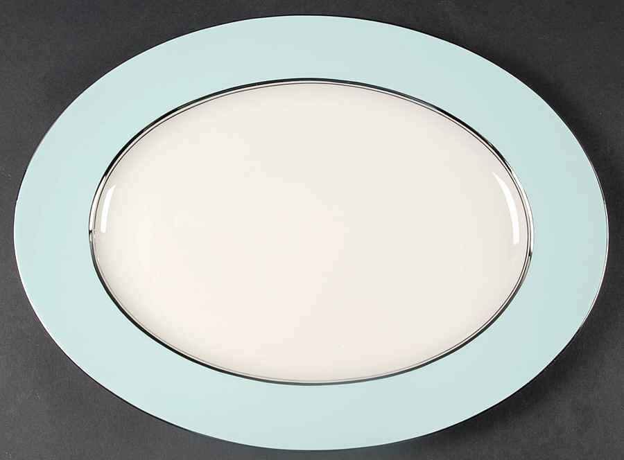 Celestial 13" Oval Serving Platter by American Manor-1