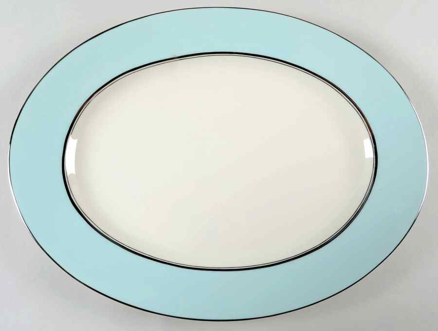 Celestial 15" Oval Serving Platter by American Manor-1