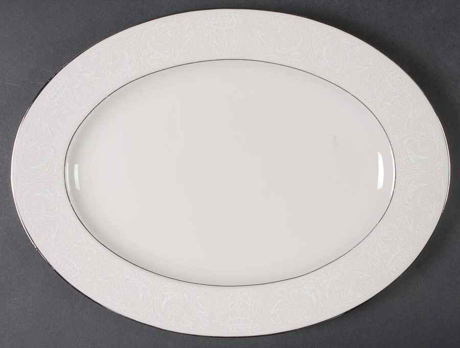 Chantilly 13" Oval Serving Platter by American Manor-1
