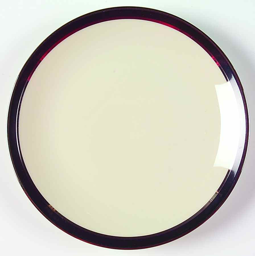 Ebony Bread & Butter Plate by American Manor-1