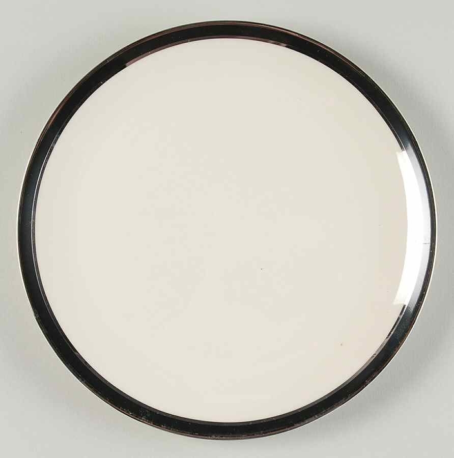 Ebony Salad Plate by American Manor-1