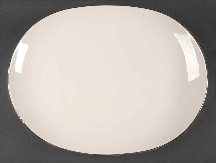Etude 15" Oval Serving Platter by American Manor-1