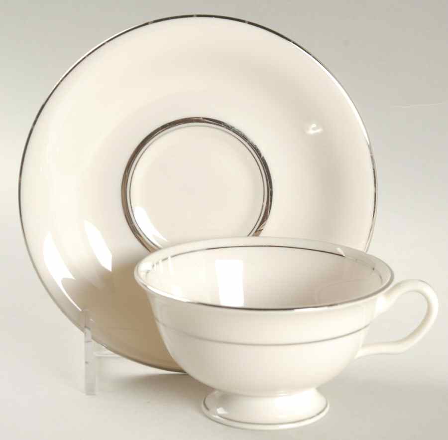 Everlasting Footed Cup & Saucer Set by American Manor-1