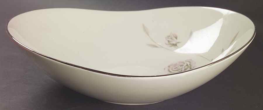 Evening Rose 11" Oval Vegetable Bowl by American Manor-1