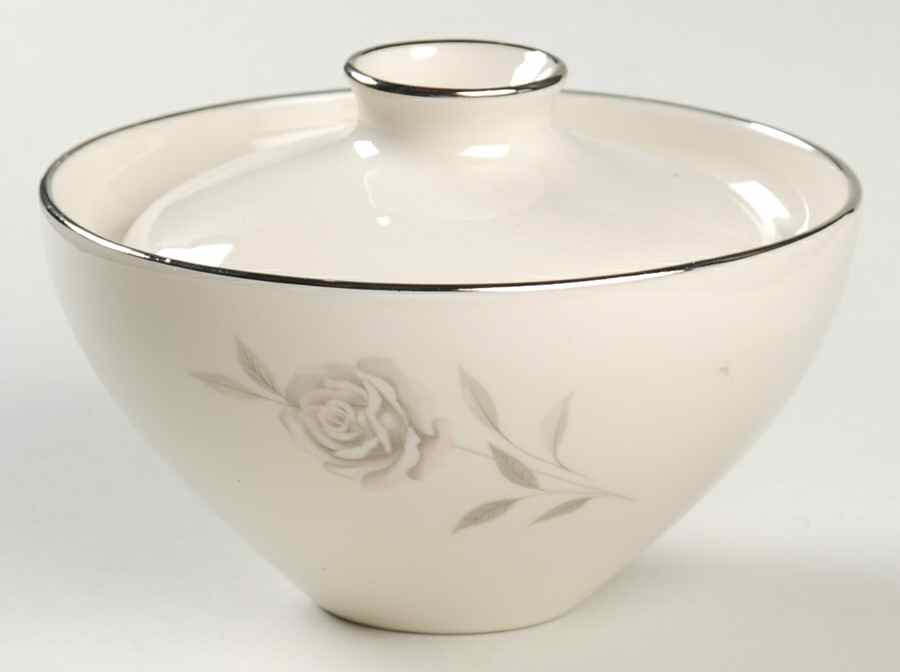 Evening Rose Sugar Bowl & Lid by American Manor-1