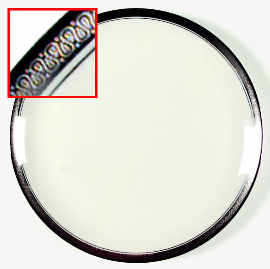Finale Platinum Dinner Plate by American Manor-1