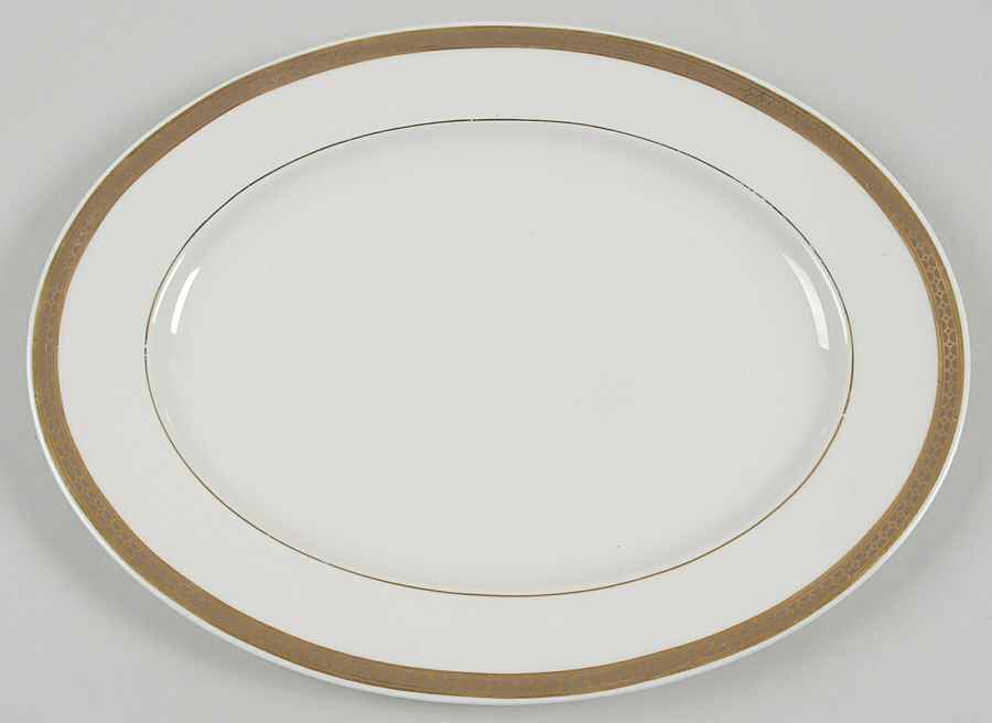 Morocco 13" Oval Serving Platter by American Manor-1