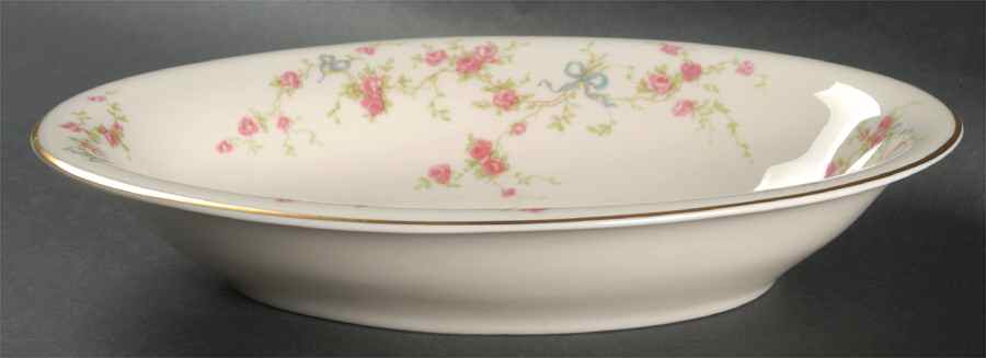 Roxanne 10" Oval Vegetable Bowl by American Manor-1