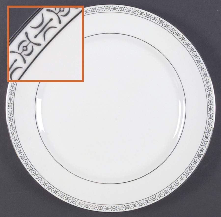 Patricia Dinner Plate by American Queen-1