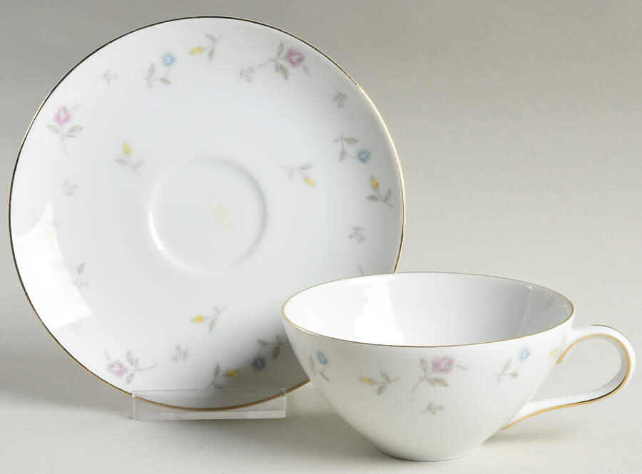 Annette Flat Cup & Saucer Set by Amcrest-1