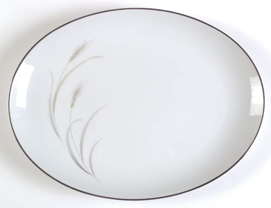 Autumn Breeze 14" Oval Serving Platter by Amcrest-1