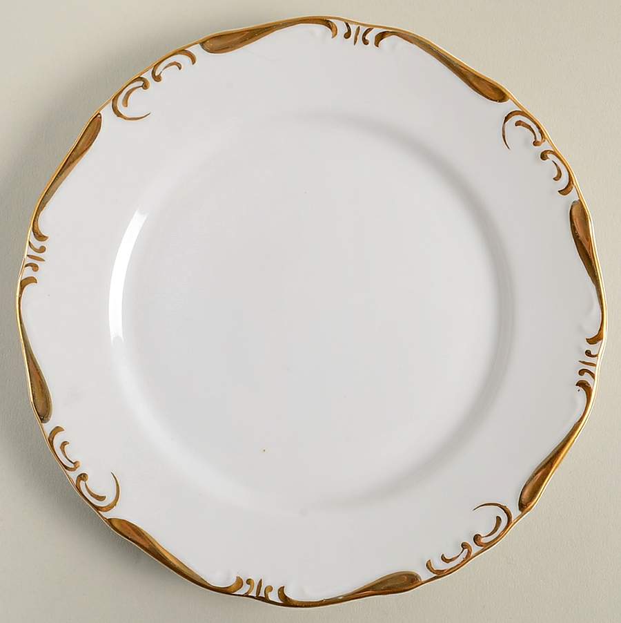 Baroness Gold Salad Plate by Amcrest-1