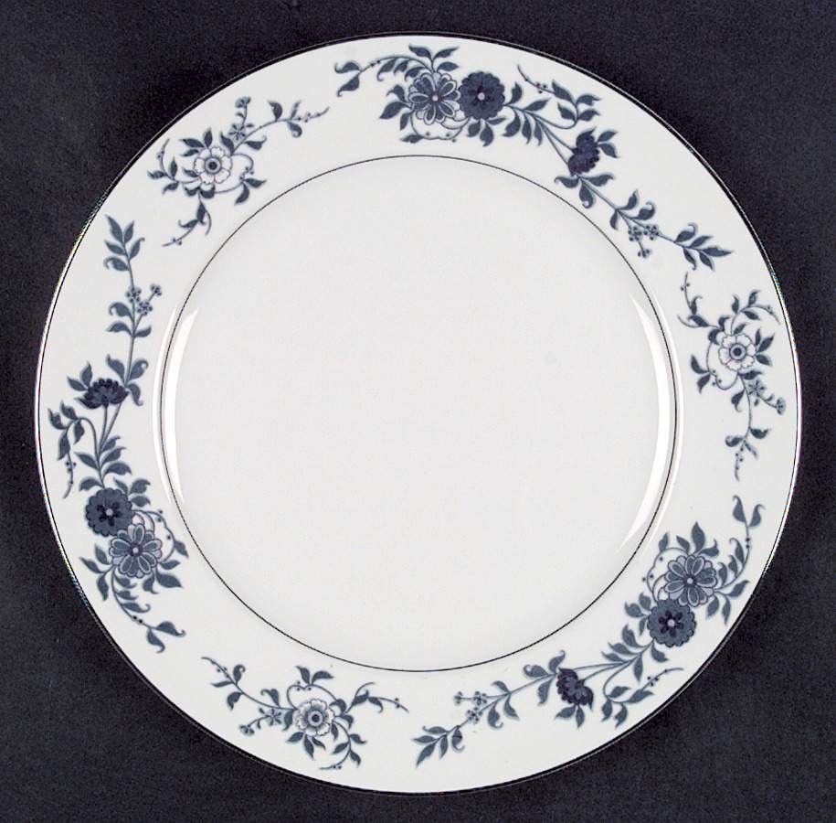 Blue Esteril Dinner Plate by Amcrest-1
