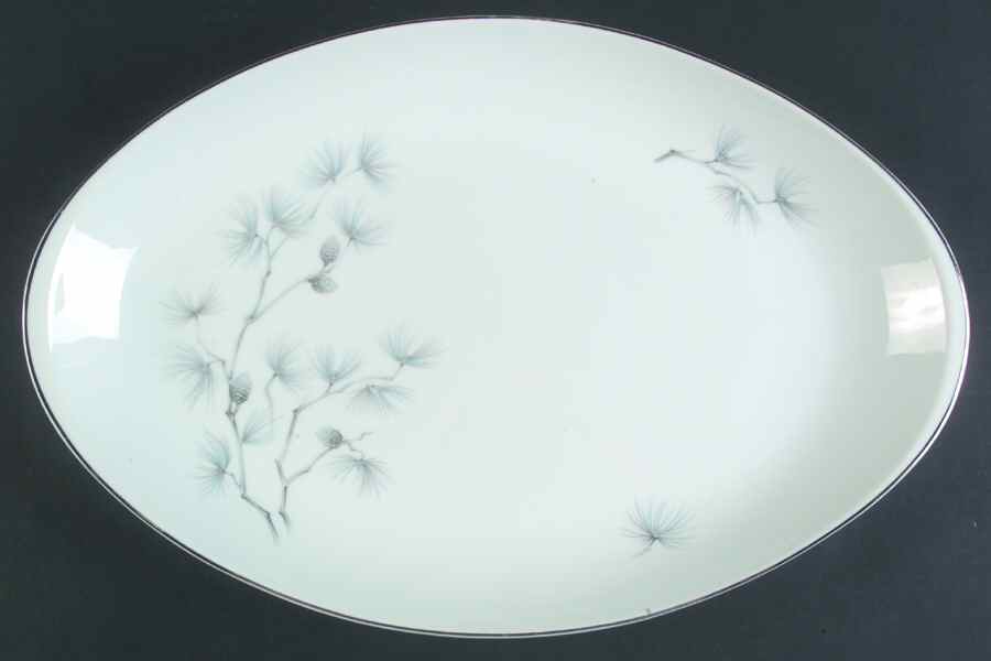 Caroline 16" Oval Serving Platter by Amcrest-1