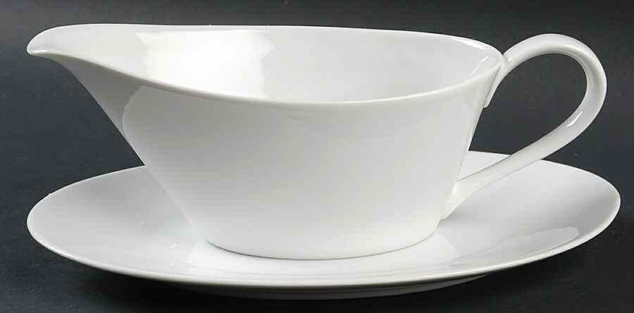 Celestial Gravy Boat & Underplate/Relish by Amcrest-1