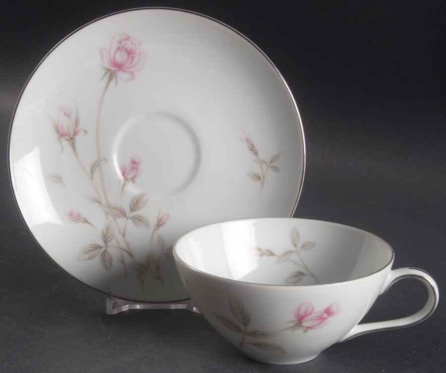 Dawn Flat Cup & Saucer Set by Amcrest-1