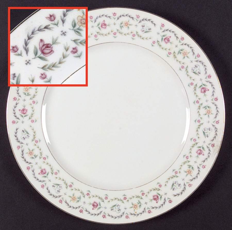 Dubarry Dinner Plate by Amcrest-1