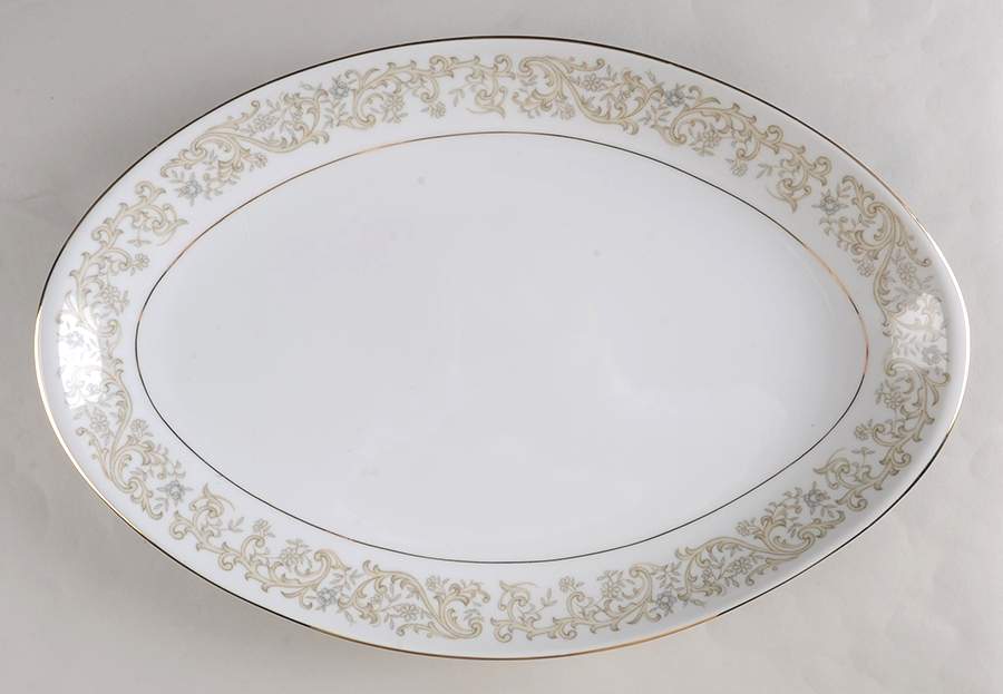 Florence 16" Oval Serving Platter by Amcrest-1