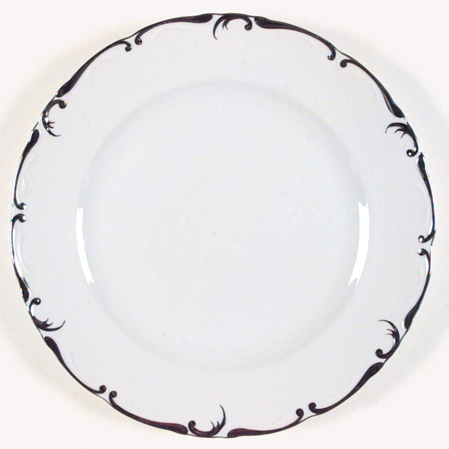 Imperial Platinum Dinner Plate by Amcrest-1