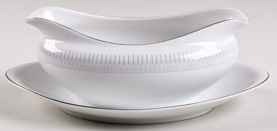 Interlude Gravy Boat with Attached Underplate by Amcrest-1
