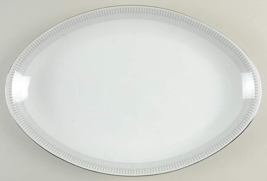 Interlude 16" Oval Serving Platter by Amcrest-1