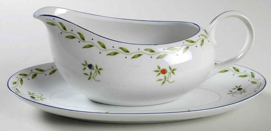 Juliette Gravy Boat & Underplate by Amcrest-1