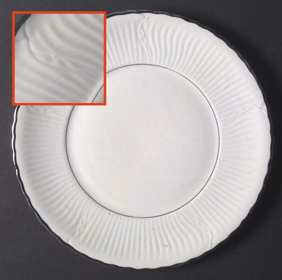 Karen Platinum Dinner Plate by Amcrest-1