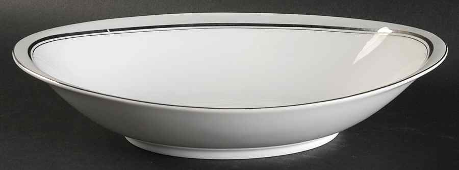 Pearl Mist 11" Oval Vegetable Bowl by Amcrest-1