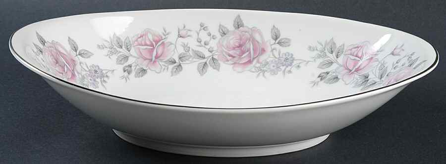 Rosemary 10" Oval Vegetable Bowl by Amcrest-1