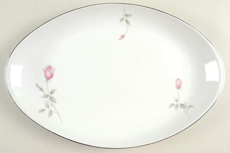 Rosetta 16" Oval Serving Platter by Amcrest-1