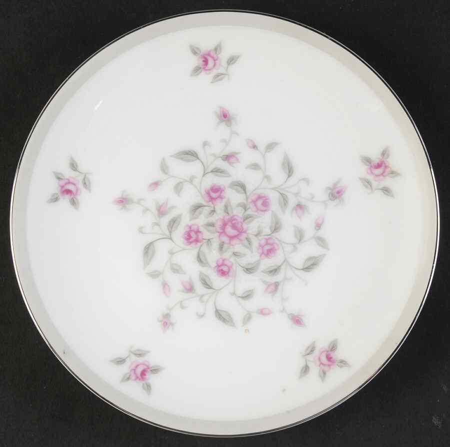 Rose Trellis Bread & Butter Plate by Amcrest-1
