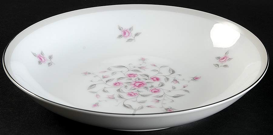 Rose Trellis Coupe Soup Bowl by Amcrest-1