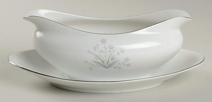 Suzanna Gravy Boat with Attached Underplate by Amcrest-1