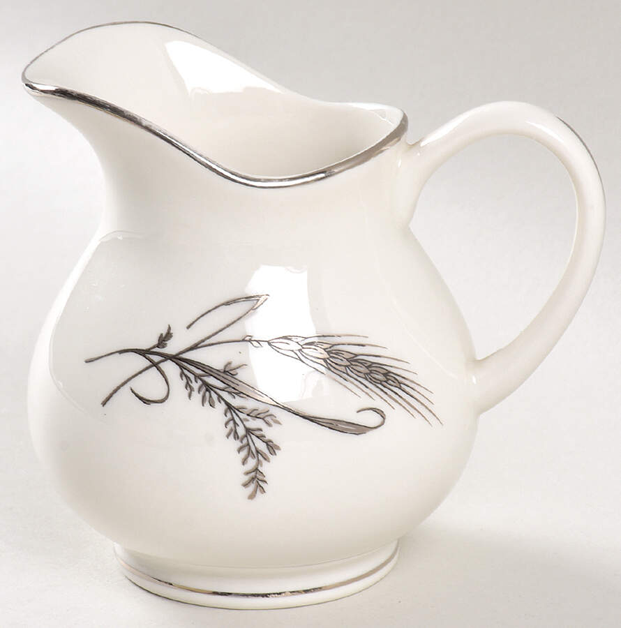 Ancestral Wheat (Platinum) Creamer by Ancestral - Am Hostess-1