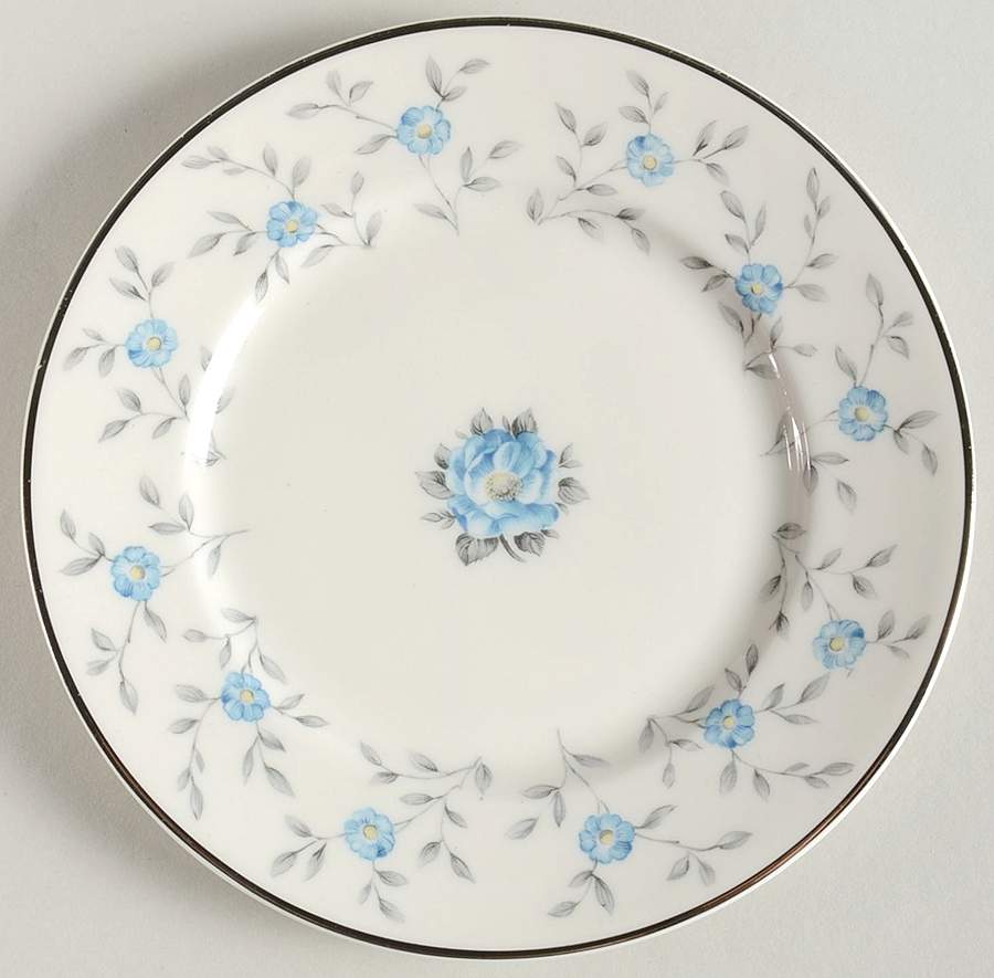 Blue Lace Bread & Butter Plate by Ancestral - Am Hostess-1