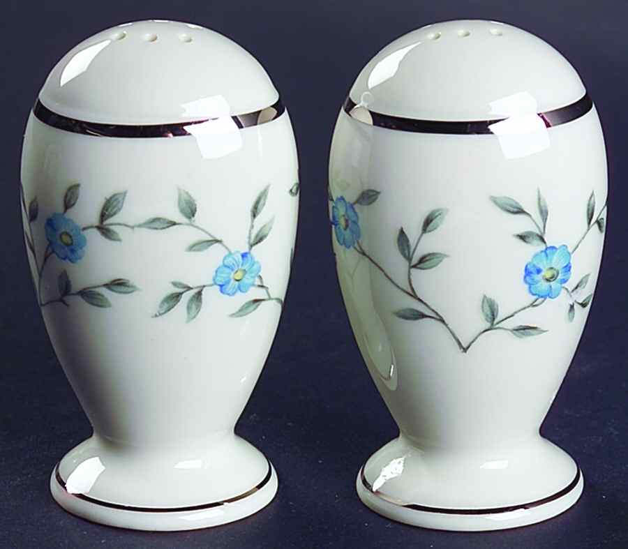 Blue Lace Salt & Pepper Set by Ancestral - Am Hostess-1