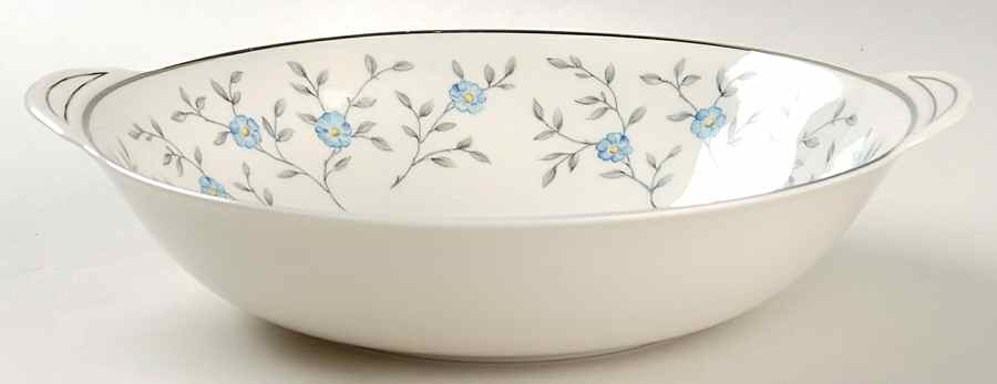 Blue Lace 10" Round Vegetable Bowl by Ancestral - Am Hostess-1