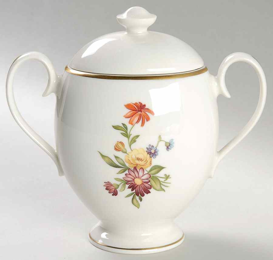 Evangeline Sugar Bowl & Lid by Ancestral - Am Hostess-1