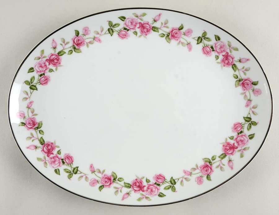 Rambler 14" Oval Serving Platter by Ancestral - Am Hostess-1
