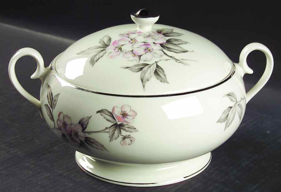 Spring Glory Round Covered Vegetable by Ancestral - Am Hostess-1