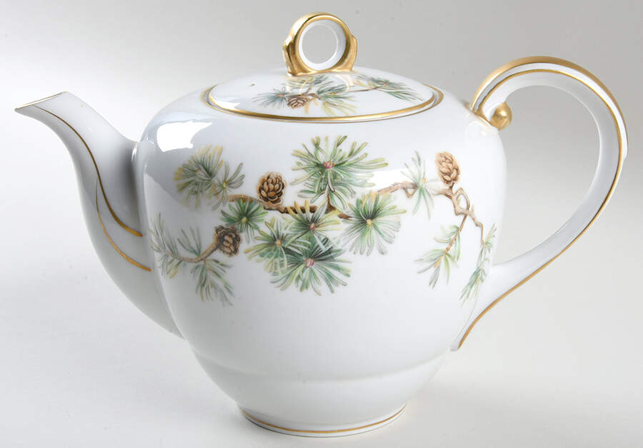 Woodland Teapot & Lid by Ancestral - Am Hostess-1