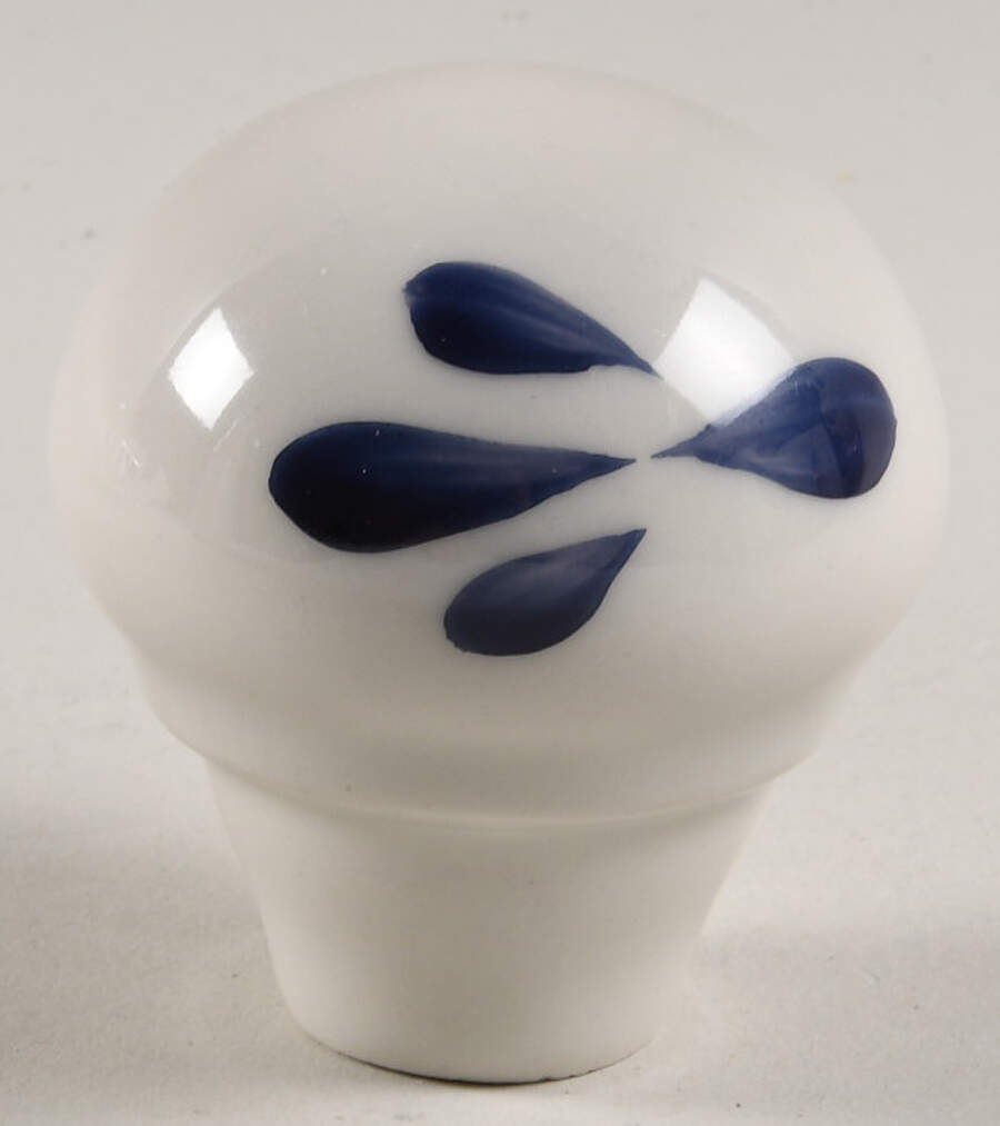 Puebla Blue Stopper for Decanter by Anfora (Mexico)-1